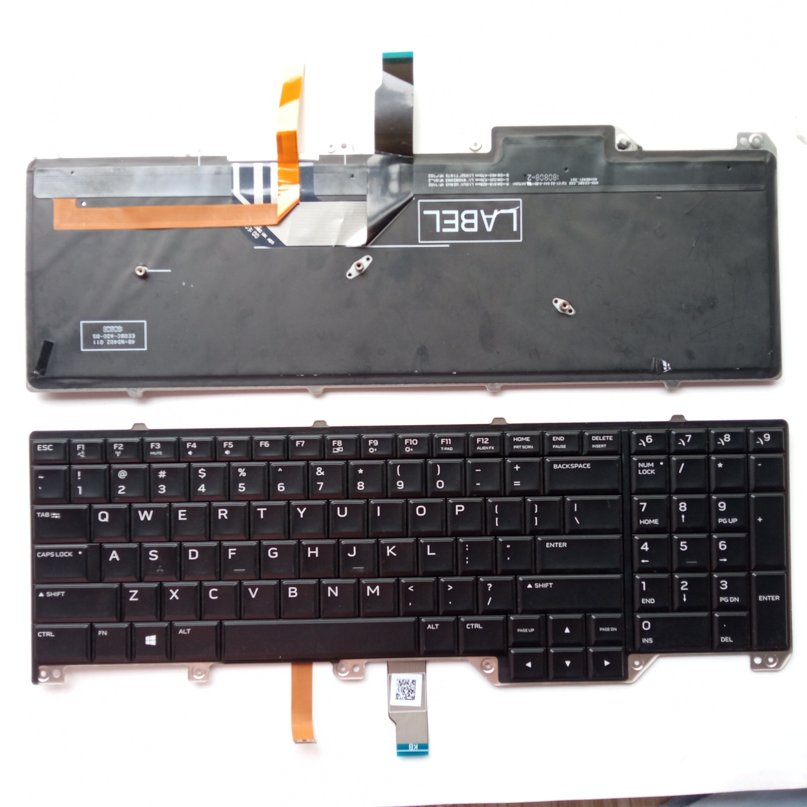 Picture of New Replacement Laptop Keyboard For DELL 17R4/17R5/P31E BLACK Backlit US Layout